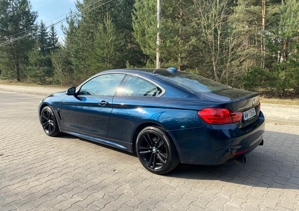 BMW Seria 4 cena 85000 przebieg: 175000, rok produkcji 2014 z Warszawa małe 172